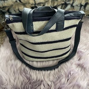 The Sak, woven hand/shoulder bag.
